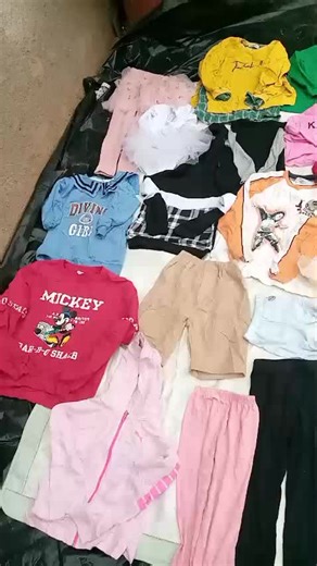 novo balão de fardo de roupas de criança #fardo #roupa #angola🇦🇴