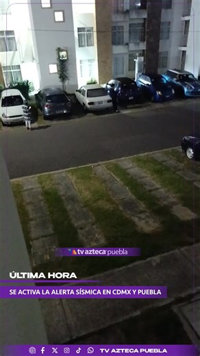 #AlMomento 🔴 AL MOMENTO 🔴 Se activa la #ALARMASÍSMICA en #Puebla y CDMX esta madrugada; la magnitud preliminar fue de 5.2. Así vivieron poblanos el temblor 👇🏻 Más del tema: https://www.aztecapuebla.com/noticias/sismo-en-puebla-hoy-16-enero-2026/ | TV Azteca Puebla