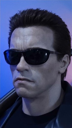 The best Terminator bust ever?! statue by ‪@QueenStudios‬ #t2 #terminator #shorts #statue #icon