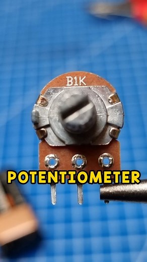 What is a potentiometer #electronics #engineering #electricity #potentiometer | The Engineering Mindset
