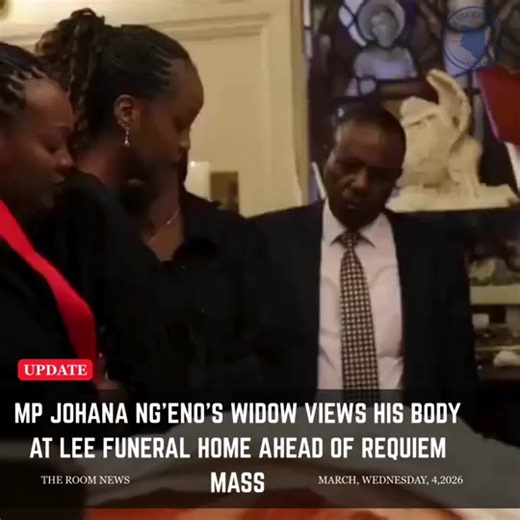 MP Johana Ng'eno's Widow Views His Body at Lee Funeral Home Ahead of Requiem Mass #kenyanews #theroomkenya #leefuneralhome