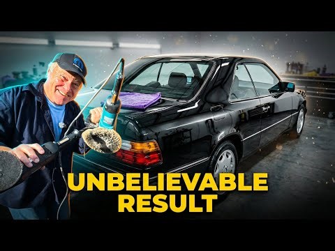 From Barn Find To Beautiful!! How A Subscriber Transformed My Cheap Mercedes Coupe!!