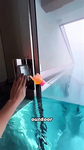 She called the hotel pool tiny then she pressed the button!