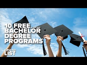 10 FREE (or Inexpensive) COLLEGES & UNIVERSITIES