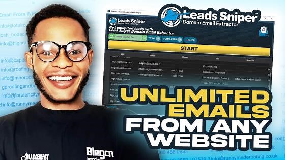 This Email Extractor Gets Unlimited Emails Straight From The Website