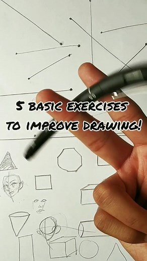 @bokucandraw on Instagram: "Drawing exercises for beginners!🔥 . You'll see the results in a month if u do these exercises. Hope u liked it💕 . Note: I'm not a professional sir, just gave some tips based on my experience . . . . . Tags: #artistsupport #reels #explorepage #drawingart #drawingday #artistsofig #sketchdaily #drawingpractice #arttips #animeartcollective #artreels #animedrawing"