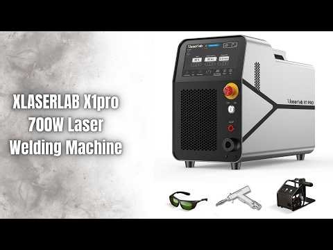 XLASERLAB X1pro 700W Laser Welder Review | 6-in-1 Fiber Laser Welding Machine!