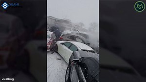 185K views · 584 shares | Pileup Surrounds Untouched Tractor Trailer | Made Man | Facebook