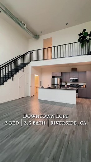 Downtown Riverside Loft with 2 Beds and 2.5 Baths