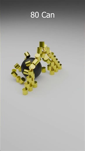 Can Stack Falling...🥫⚽