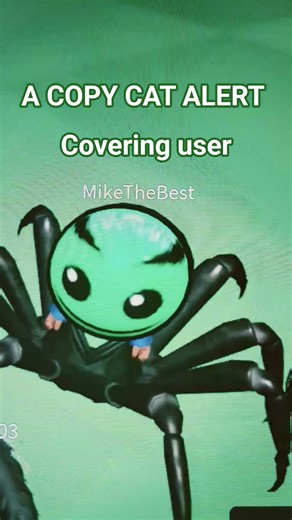 Copycat caught on camera! #copycat #roblox
