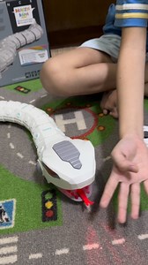 Realistic Remote Control Snake Get this for only php 980!🌟 🐍This remote control snake will crawl while the body and tail swings, simulates a real like snake movement. 🐍It comes with lights and spray smoke effect that comes out of the mouth of the snake. Rechargeable battery included for the remote snake while the controller needs 2x AA to operate. | Dracen & Dana Toy Station