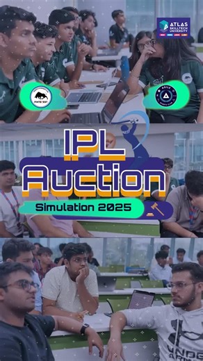 ATLAS students stepped into the world of strategy, finance, and high-pressure decision-making with this student-led IPL Auction simulation. From budgeting and tactical bidding to team composition and data-driven decisions, participants navigated real-world challenges inspired by the IPL auction arena. The energy, competitive spirit, and sharp strategic calls kept the room buzzing throughout the event. Designed to merge sports enthusiasm with financial acumen, the simulation strengthened skills i