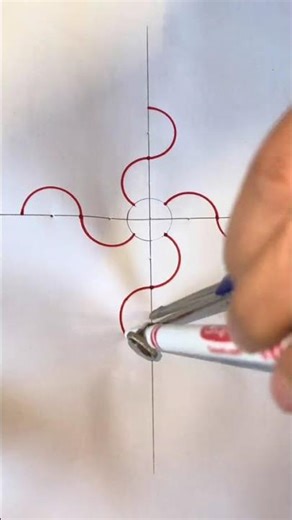 Creative Compass Art Design ✏️🌀