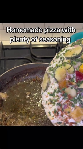 Delicious Homemade Pizza Recipe with Seasoning