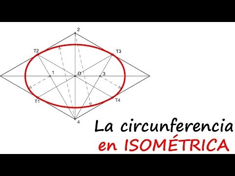 La Circunferencia en Perspectiva Isometrica