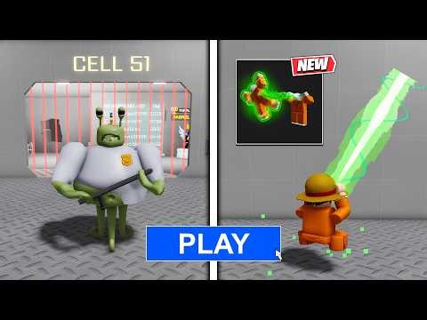 New ITEM Unlocked TELEKINESES & All Morphs BARRY'S ALIEN PRISON RUN! Obby Roblox Gameplay #roblox