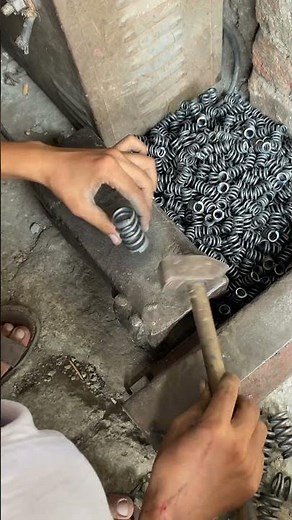 Crafting a Masterpiece Coil Spring | Precision Engineering Guide |Old To Gold Creations #shorts