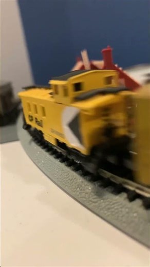 N scale CN #train #ooscale #train #modeltrains #railtrack #viral #memes #funny