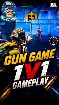 🔥 BGMI 1v1 Gun Game Challenge 😱 | Intense 1v1 Gameplay | MS Gamer