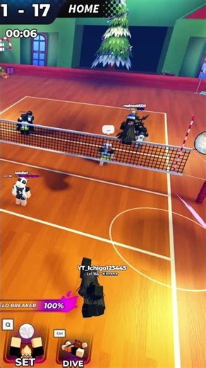 POV: Your Teammate Keeps Spiking Out 😭 | Volleyball Legends #roblox #volleyballlegends #shorts