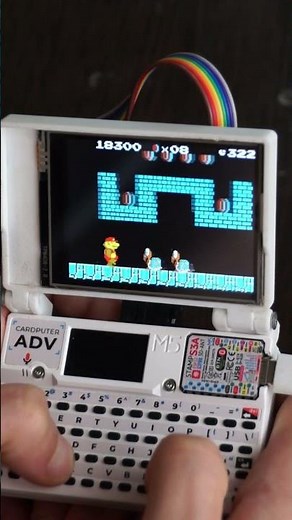 Cardputer-Game-Boy-Color Super Mario Bros Playthrough #retro #nintendo #retrogaming #gameboy