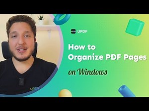 How to Organize PDF Pages on Windows | UPDF