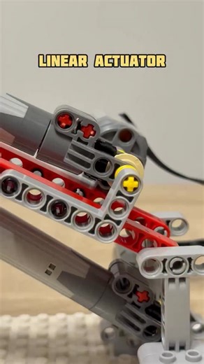 Linear Actuator Mechanism #lego #legotechnic #mechanical #mechanism #engineering #legofan | Bricks Master Builders