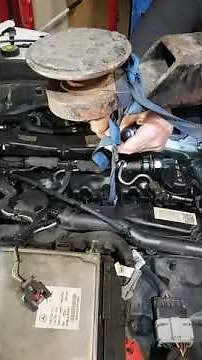 Mercedes e class w212 injector removing