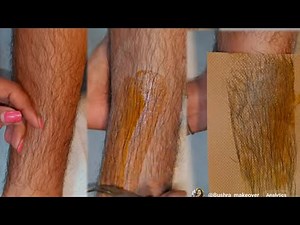 Live🛑 Full growth hand waxing/ Waxig tutorial for beginners / Hand wax at home /Honey Chocolate wax