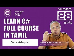 Data Adapter & DataSet in C# Explained in Tamil | ADO.NET Tutorial