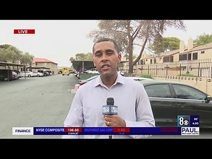 Around 40 people displaced following east Las Vegas apartment complex fire