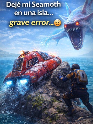 Dejé mi Seamoth en una isla… grave error 😨 #subnautica #mod #theprototype #survival