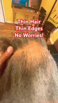 My Edges Were So Thin… But This Ocean Curl Crochet Method Changed Everything.” #thinhair #thinedges