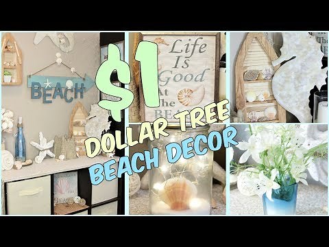 DOLLAR TREE BEACH HOME DECOR IDEAS