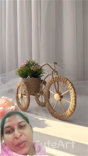 Diy Rustic mini cart planter #craft #diy