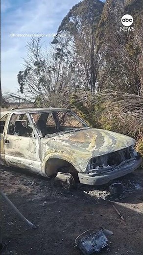 Footage captures damages from largest wildfire in Texas state history