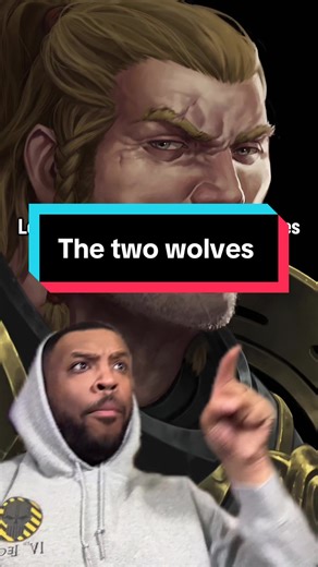 The two wolves #warhammer #warhammer40k #memes #hoodguard #indeed | leman russ