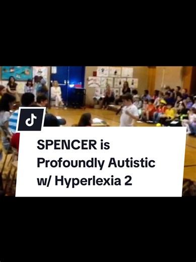 SPENCER Reading Aloud in 3rd Grade. #Profoundautism #hyperlexia #earlyreading #decoding #autismparents