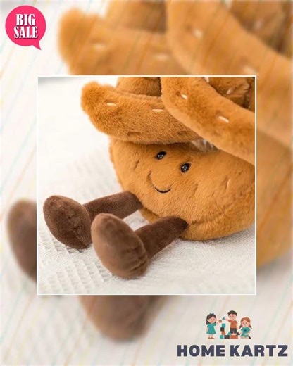 Adorable Cartoon Bread Plush Toys - Perfect Cuddly Companions for Kids