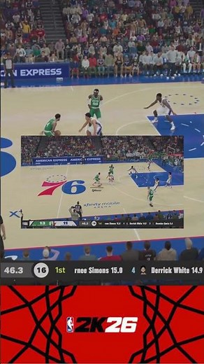 🔥 Anfernee Simons Amazing Slam Dunk vs Philadelphia! | NBA 2K26 Gameplay | PS5 4K Highlights