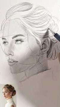 Loomis – The Secret to Beautiful Drawing! #realisticdrawing #loomismethod #portraitdrawing