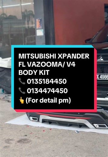 Mitsubishi Xpander Vazooma Body Kit Modification