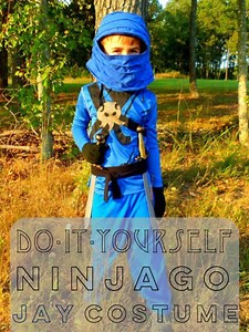 How to Make a Ninjago Jay Costume