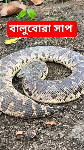 বালুবোরা সাপ। common sand Boa। boa snakes #snakevideo