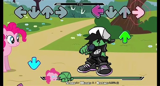 Pinkie Pie Sings FNF Hyper Guns | MLP x Friday Night Funkin' Mashup