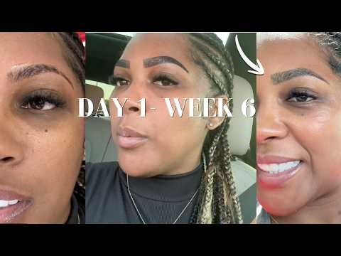 Busy Mom Beauty Reset | Microblading My Brows (Full Process)
