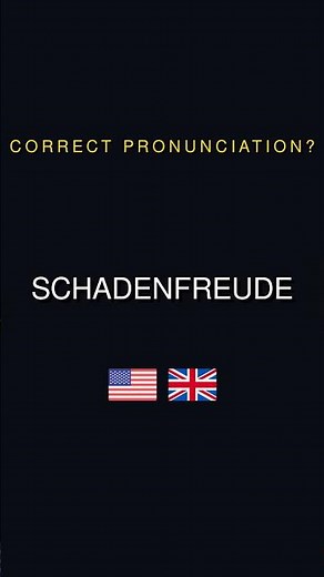 How to Pronounce Schadenfreude | Schadenfreude Correct Pronunciation