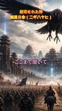 【神話の闇】天照大御神より先に降臨した「封印された神」饒速日命の正体！なぜ大和朝廷は彼の存在を隠したのか？ #歴史ショート