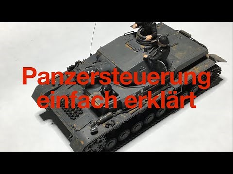 Panzersteuerung einfach erklärt